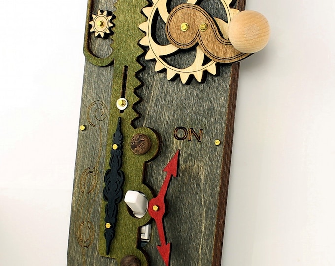 Single Rack and Pinion Light Switch Plate 8000A Etsy