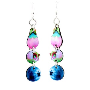 Blueberry Earrings 1557 image 1