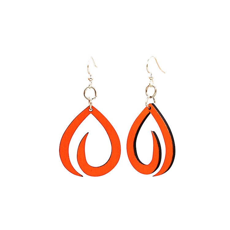 Swoosh earrings discount