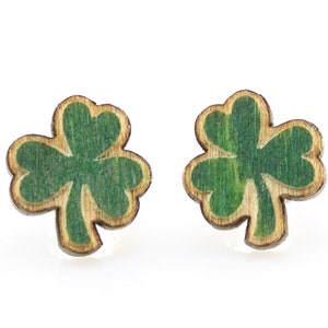 Shamrock Stud Earrings #3050