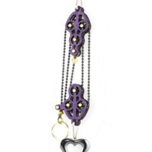 Block and Tackle Pulley Heart Pendant 7005 image 2