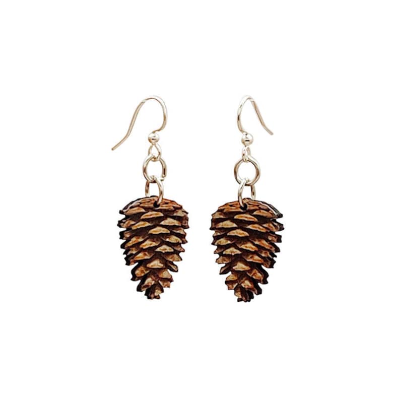 Pine Cone Earrings 1622 image 1