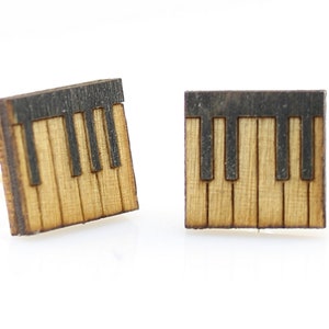 Piano Key Stud Earrings #3060