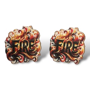 That&#39;s Fire Stud Earrings