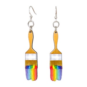 Painter Brush Earrings