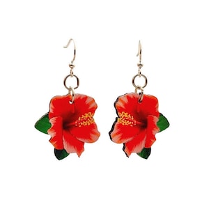 Lebendige Hibiskusblüten #196