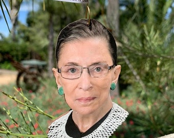 Ruth Bader Ginsburg Ornament #T012