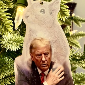 ドナルド・トランプとピーナッツのオーナメント #T267