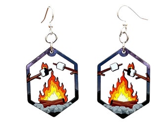 Campfire Earrings #1741