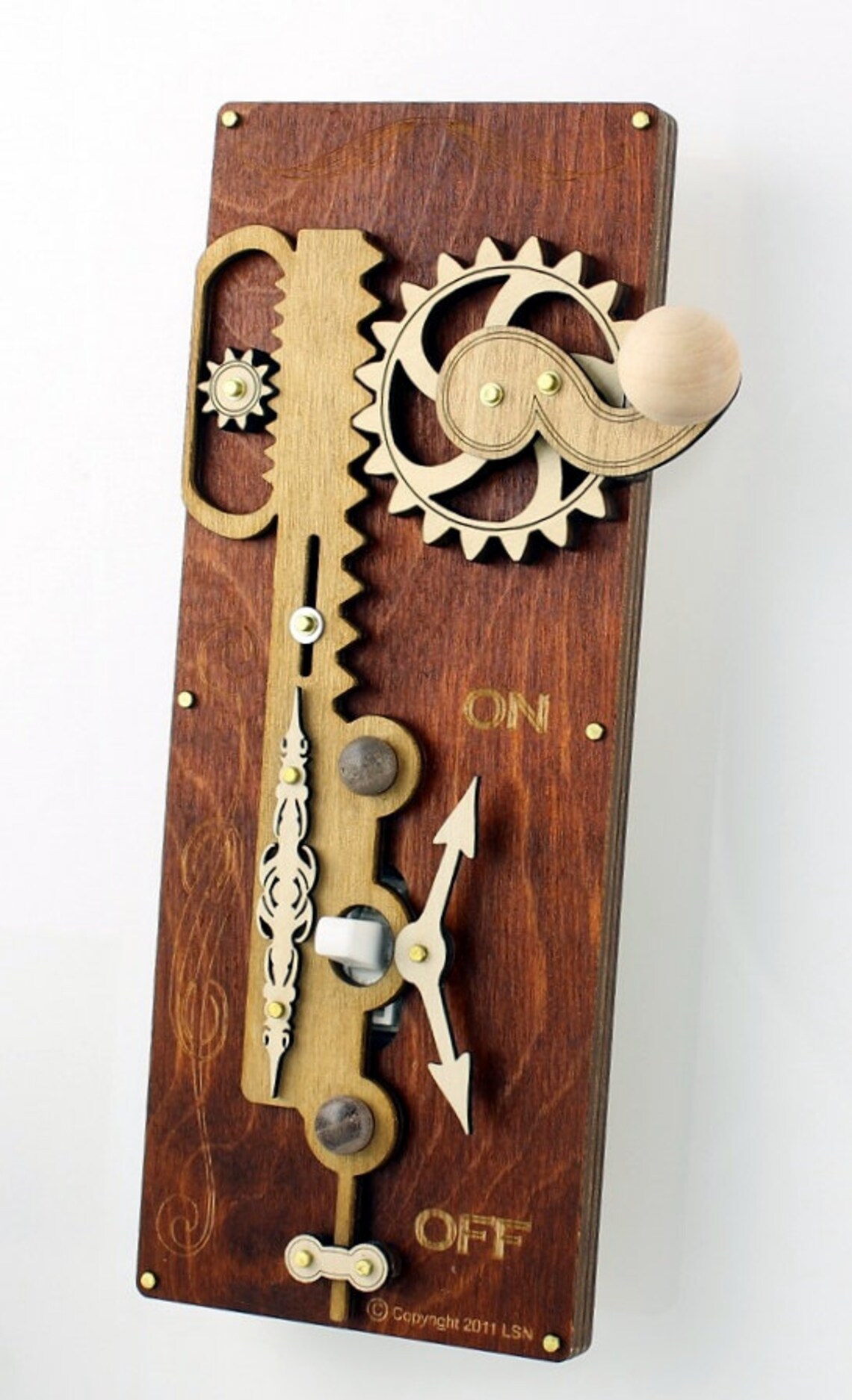 Rustic Single Rack and Pinion Light Switch Plate #8000F - Etsy