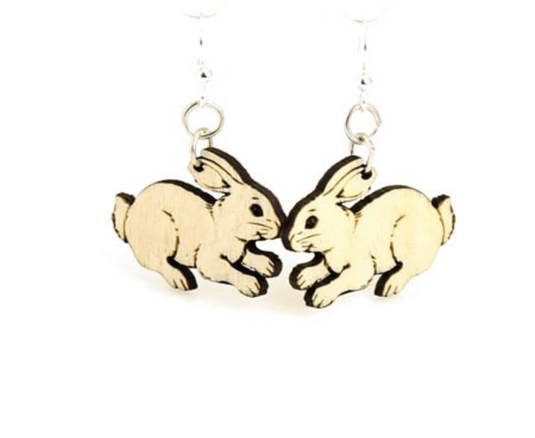 Cute bunny earrings Clearance