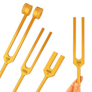 Tuning Fork Set: Aluminum Sound Therapy for Meditation & Energy Healing