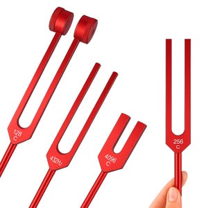 Tuning Fork Set: Aluminum Sound Therapy for Meditation & Energy Healing