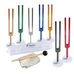 256Hz Aluminum Tuning Fork: Sound Therapy, Meditation, Energy Healing