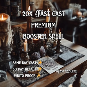 spell amplifier | booster spell, exclusive spell upgrade, personalized attention package, 10x faster, fast result, get what you want,