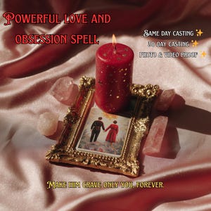 love spell that WORKS (FAST) | powerful love obsession spell, trigger regret, fix what&#39;s broken, make them feel you again