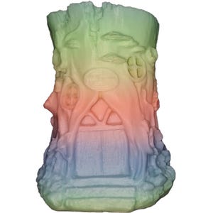 Tree house plastic colorful hand-designed
