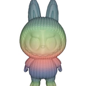 Labubu colorful 3D hand-designed