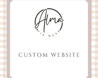 Custom Website Template, Bespoke Digital Invitation, Personalized Canva Website, Interactive Online Invitation, Custom Event Website