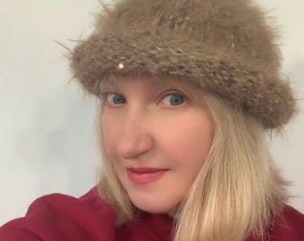 Modello ai ferri Berretto da pescatore + Cappello di pelliccia / PDF + Video (IT)