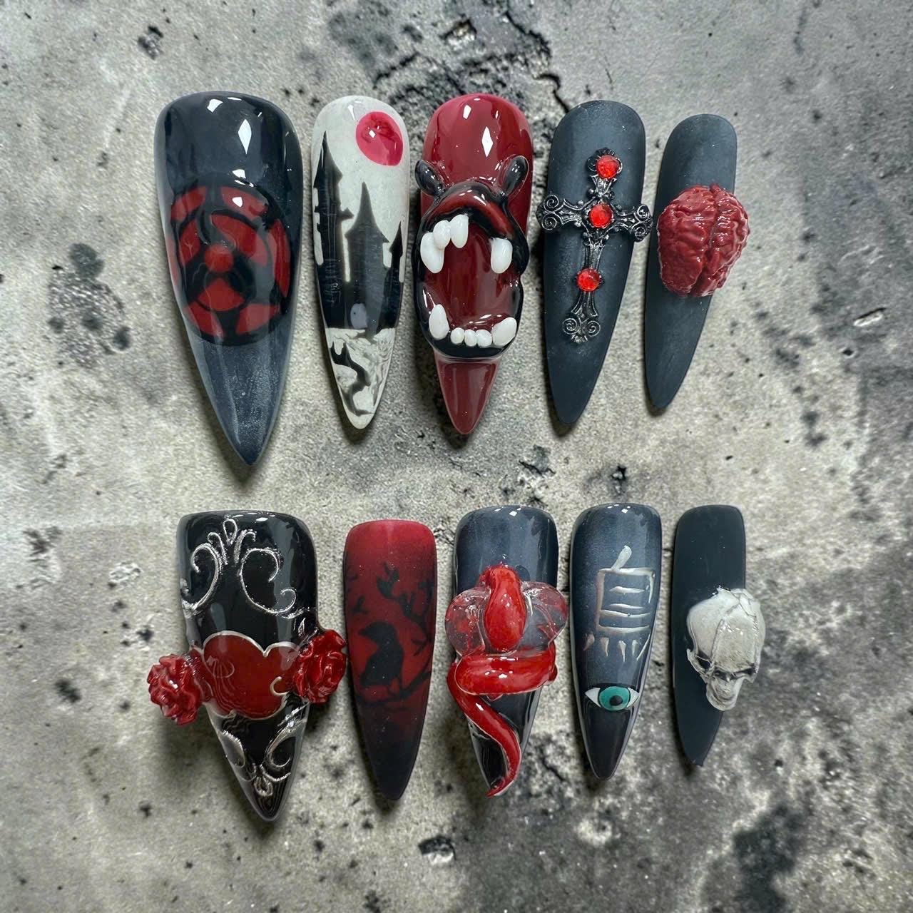 Itachi Nail - Etsy