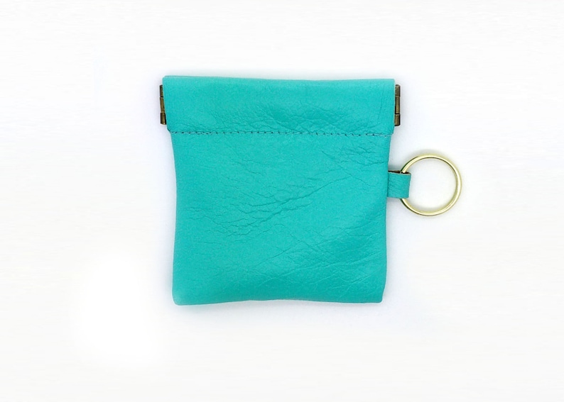 Hamsa Coin Purse with Key Chain Loop.