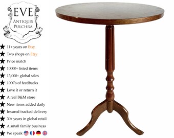 Small Vintage Table Small Vintage Table, Small Round Vintage Table