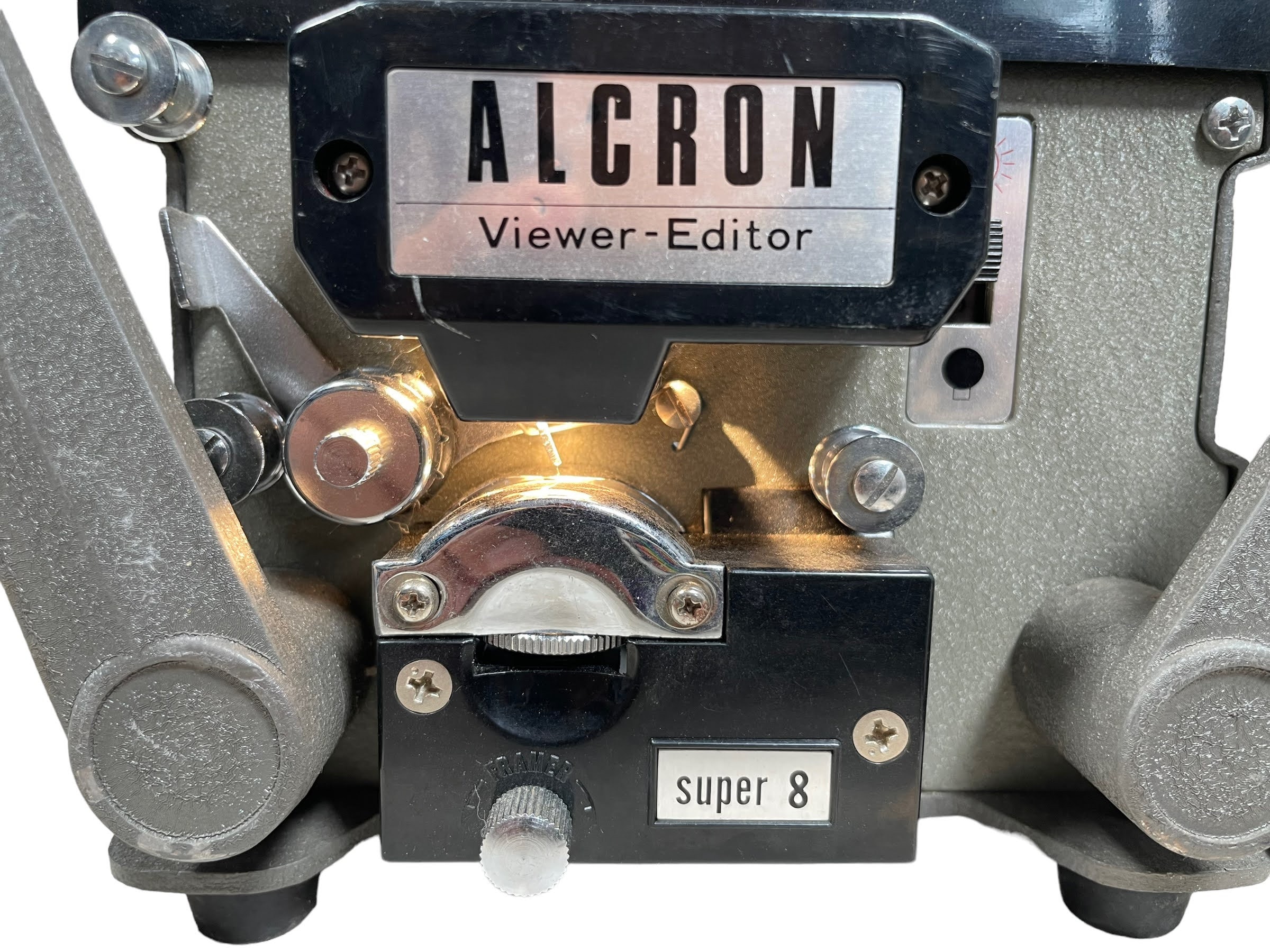 Vintage Japanese Alcron Viewer Editor Projector Camera Film Viewing ...