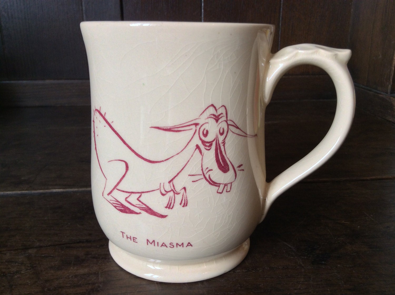 Vintage English Cranky Miasma Tankard Tea Coffee Beer Cup Mug Etsy