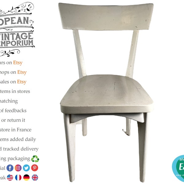 White Kitchen Chairs Etsy