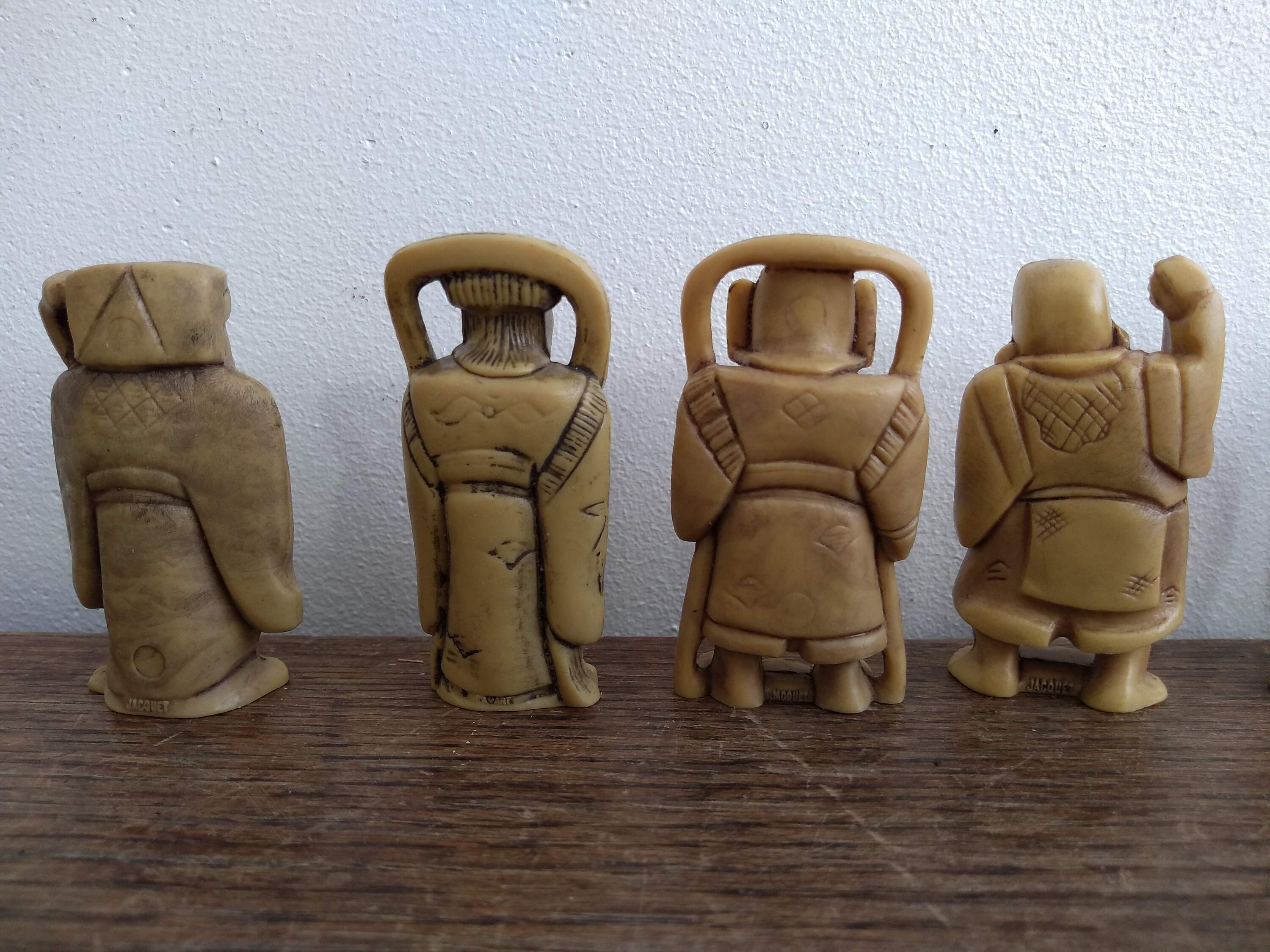 Vintage French Plastic Reproduction of Japanese Shunga