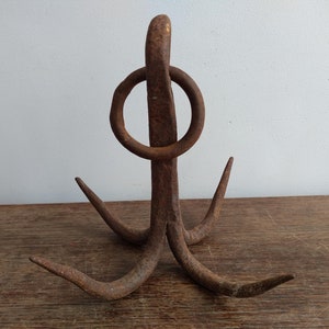 Antique French Iron Butcher Meat Kitchen Hanging Hook Rustic Rural ...