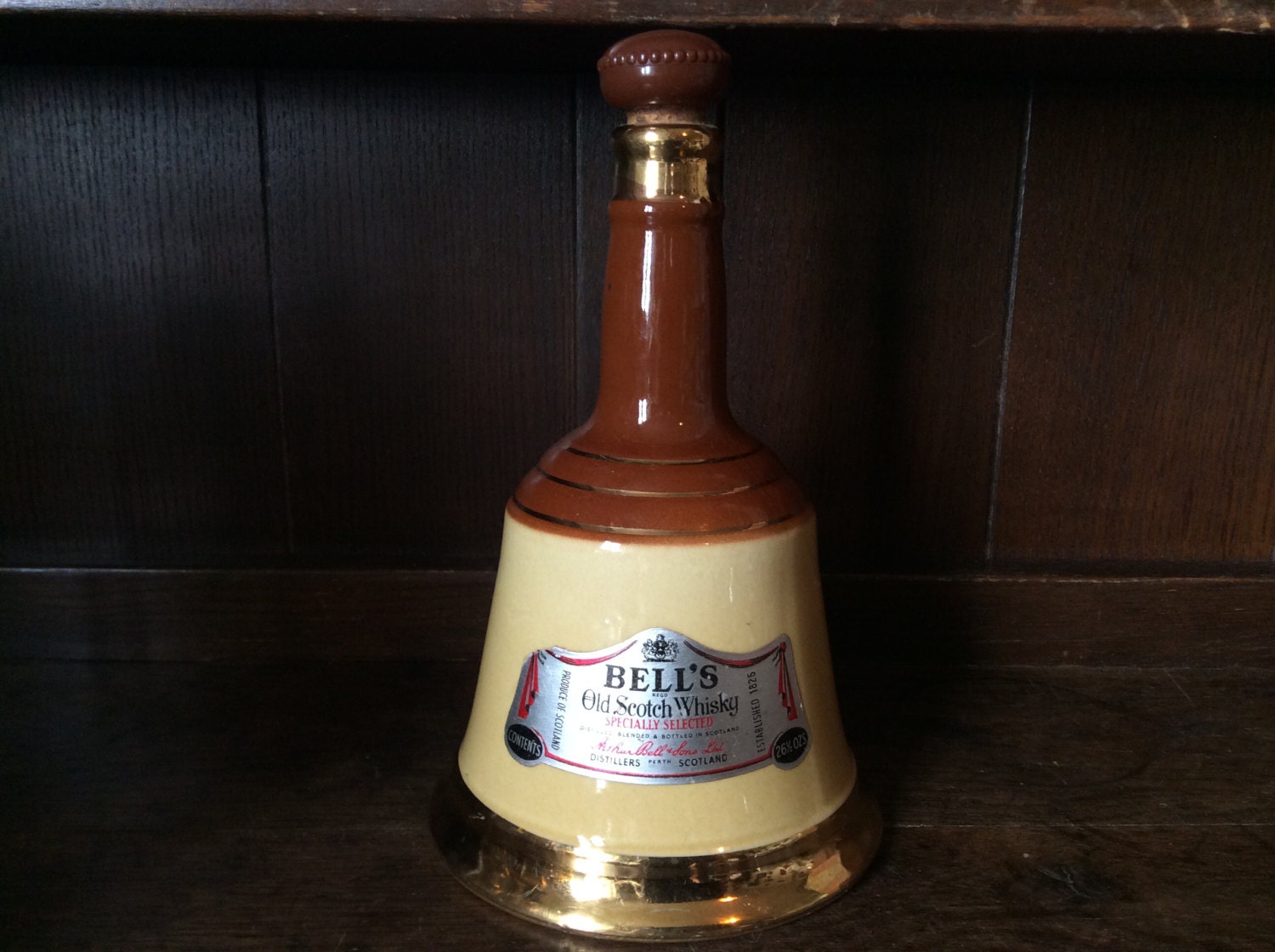 Vintage Scottish Old Scotch Whisky Bottle Decanter Bar Decor - Etsy