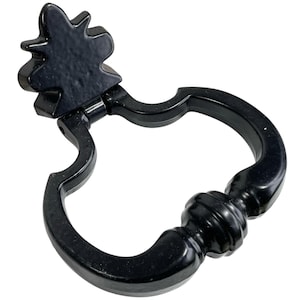 Vintage French Large Heavy Metal Door Knocker Knock Handle Pull Fitting circa 2000 / EVE