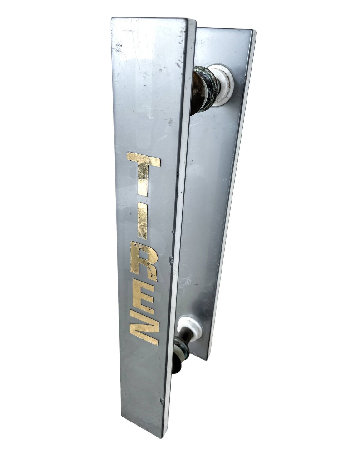 Poussez Handle Vintage French Shop Door Push Pull Tirez Poussez Handle Metal Door ...