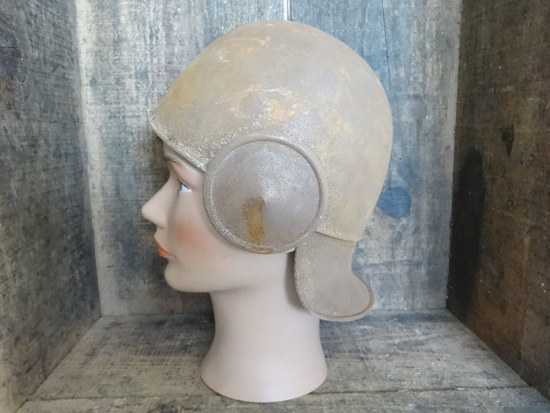 Vintage French Theater Reproduction Medieval Norman Helmet Clothes Armour Outfit Prop Re-enactment Display Collector c1930's / EVE of Europe image 1