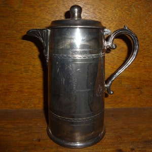 Antique English Sheffield EPBM Hallmarked Silver Plate Metal Trophy Teapot Tea Pot circa 1910's / EVE of Europe