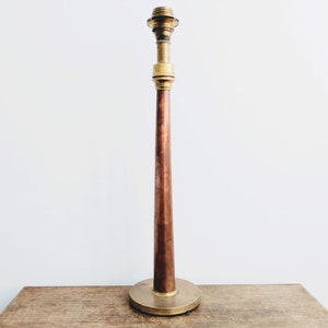 Vintage French French Pompiers Fire Service Brigade Adapted Hose Nozzle Copper Brass Electric Lamp Light Lighting c1920-40&#39;s / EVE of Europe