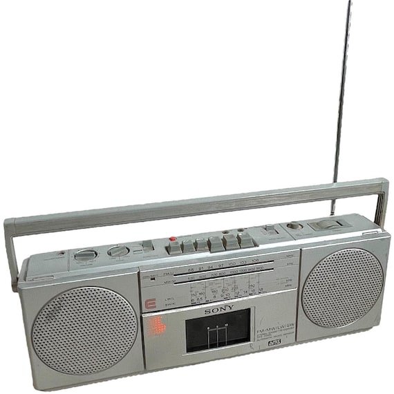 SONY CFS-2000 ラジオ・カセットプレーヤー Vintage Malaysian Sony Stereo Cassette-corder CFS-2000L Cassette