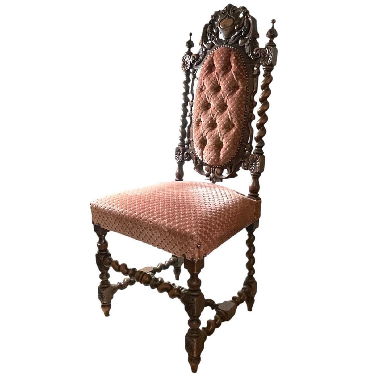 Renaissance chair - Etsy 日本 アンティークチェア ルネッサンス