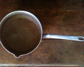 Vintage Magnalite Classic 1 QT Aluminum Sauce Pan w/Lid Set Dual Spout