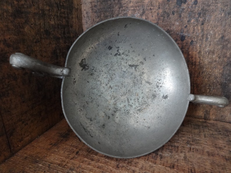 Vintage French Pewter Unengraved Loving Trophy Winner Cup prize handled award c1960-70/'s English Shop