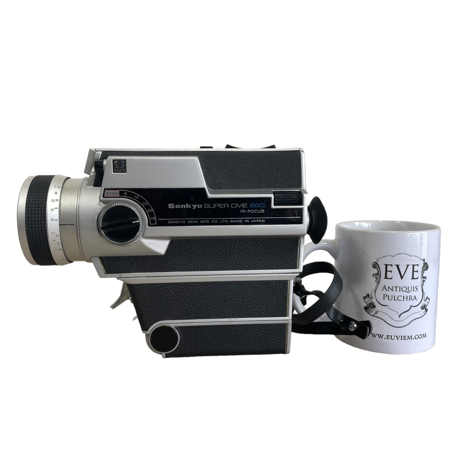Vintage Japanese Sankyo Super 8 Video Movie Camera CME 660 Vintage Japanese Sankyo Super 8 Video Movie Camera CME 660
