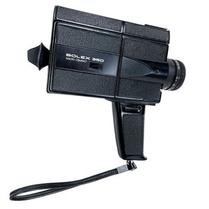Vintage Austrian Bolex 350 Macro Compact Movie Camera Film Filming Automatic Untested circa 1960-70&#39;s / EVE