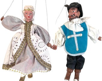 チェコ製 人形劇シュペイブル（Spejbl）の操り人形 チェコ製 人形劇