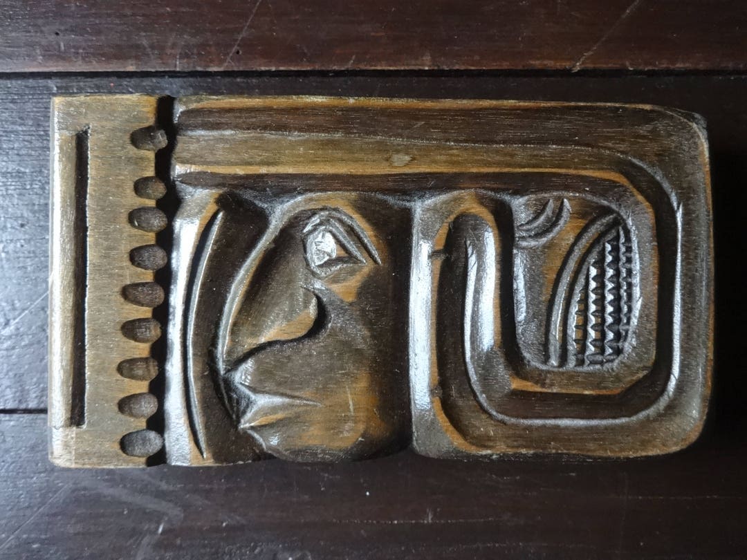 Vintage Hondurian Wooden Notepad Cover Book and Memo Writing Note Pad ...