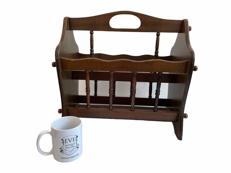 Vintage French Magazine Newspaper Rack Stand Store Staorage - Etsy