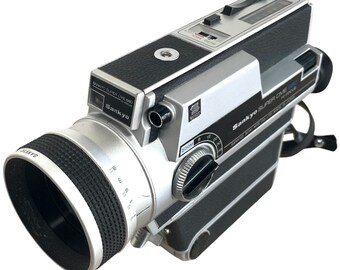 Vintage Japanese Sankyo Super 8 Video Movie Camera CME 660 Film