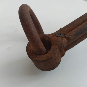 Vintage French Iron Butcher Meat Kitchen Hanging Hook Rustic Rural ...