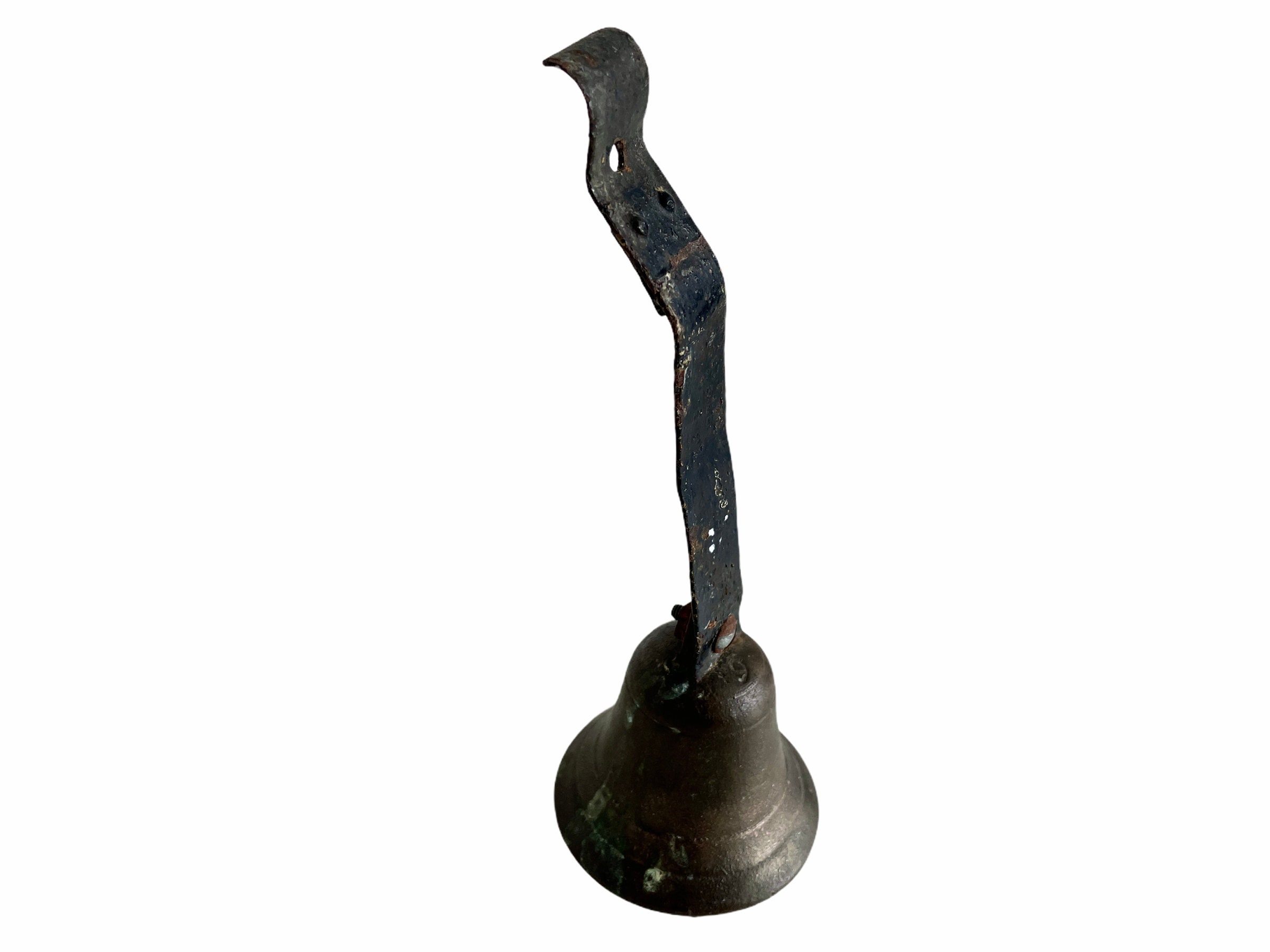 Vintage French Shop Keepers Door Entry Alarm Bell Knocker Ringing Warning Swinging Opening Circa 1920-40's/English